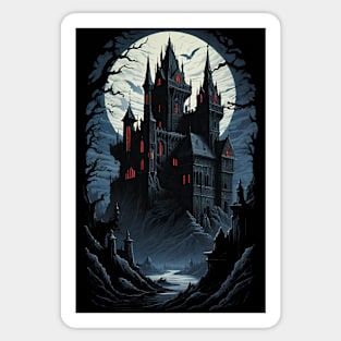 Castle Dracula Sticker